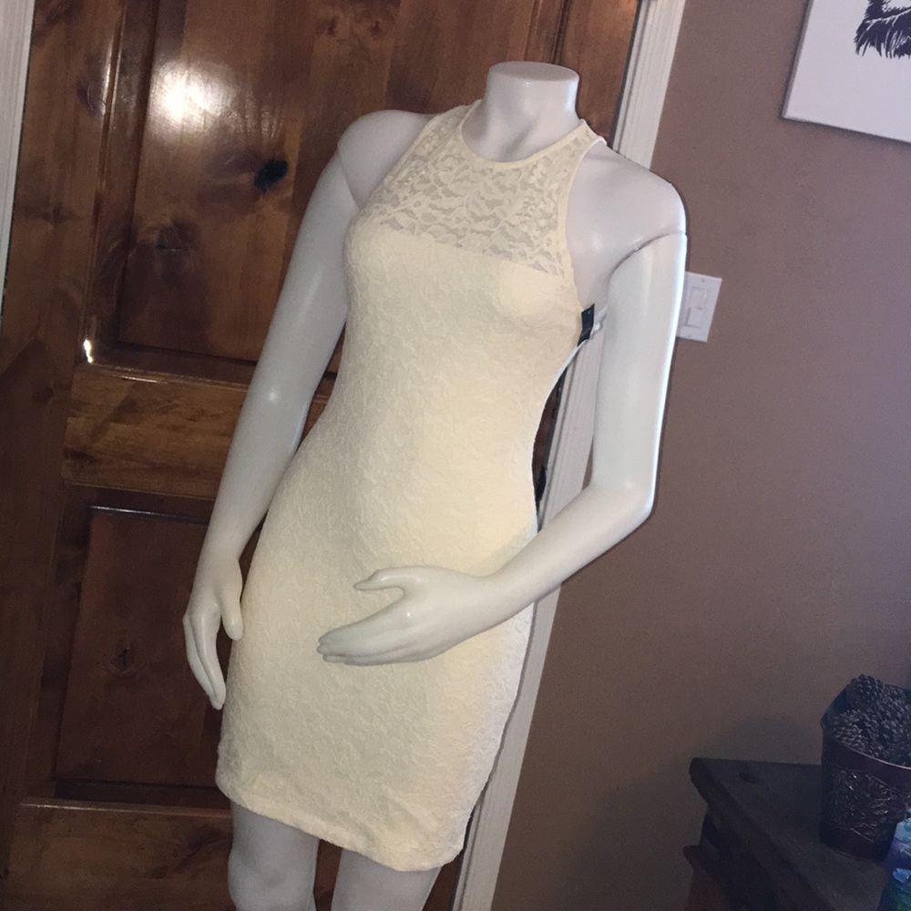 Hollister Lace stretch dress Sz medium nwt